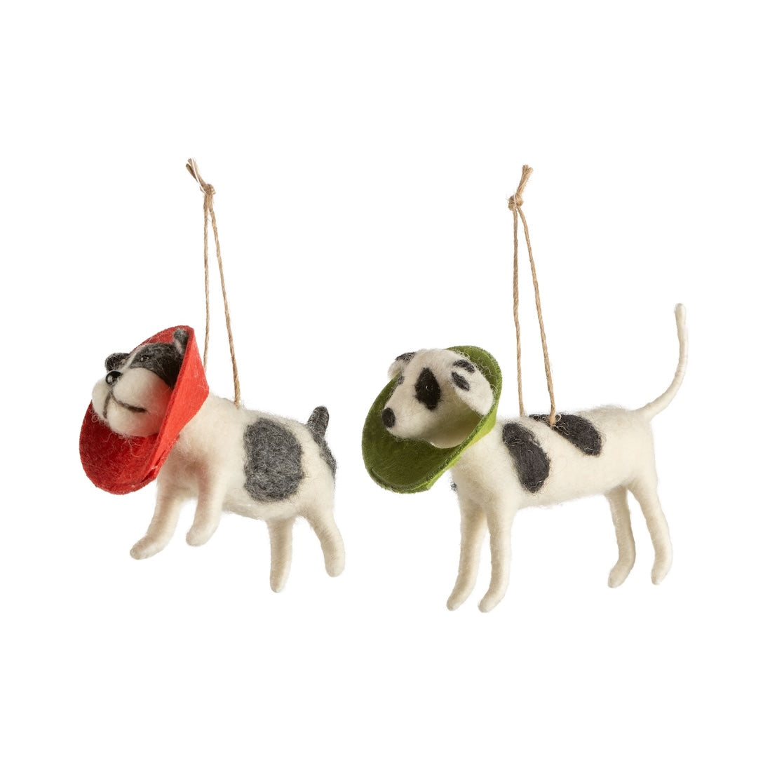 Cone Dog - Felt Ornament