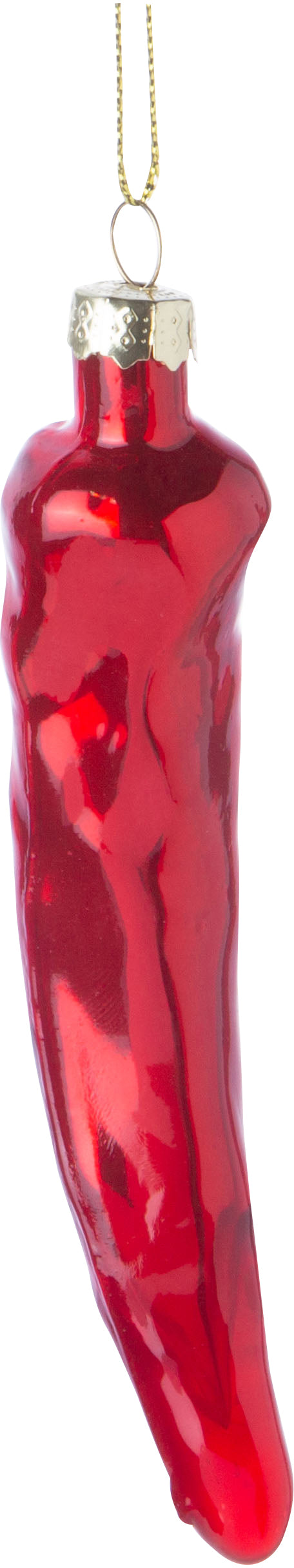 Glass Chili Pepper Ornament