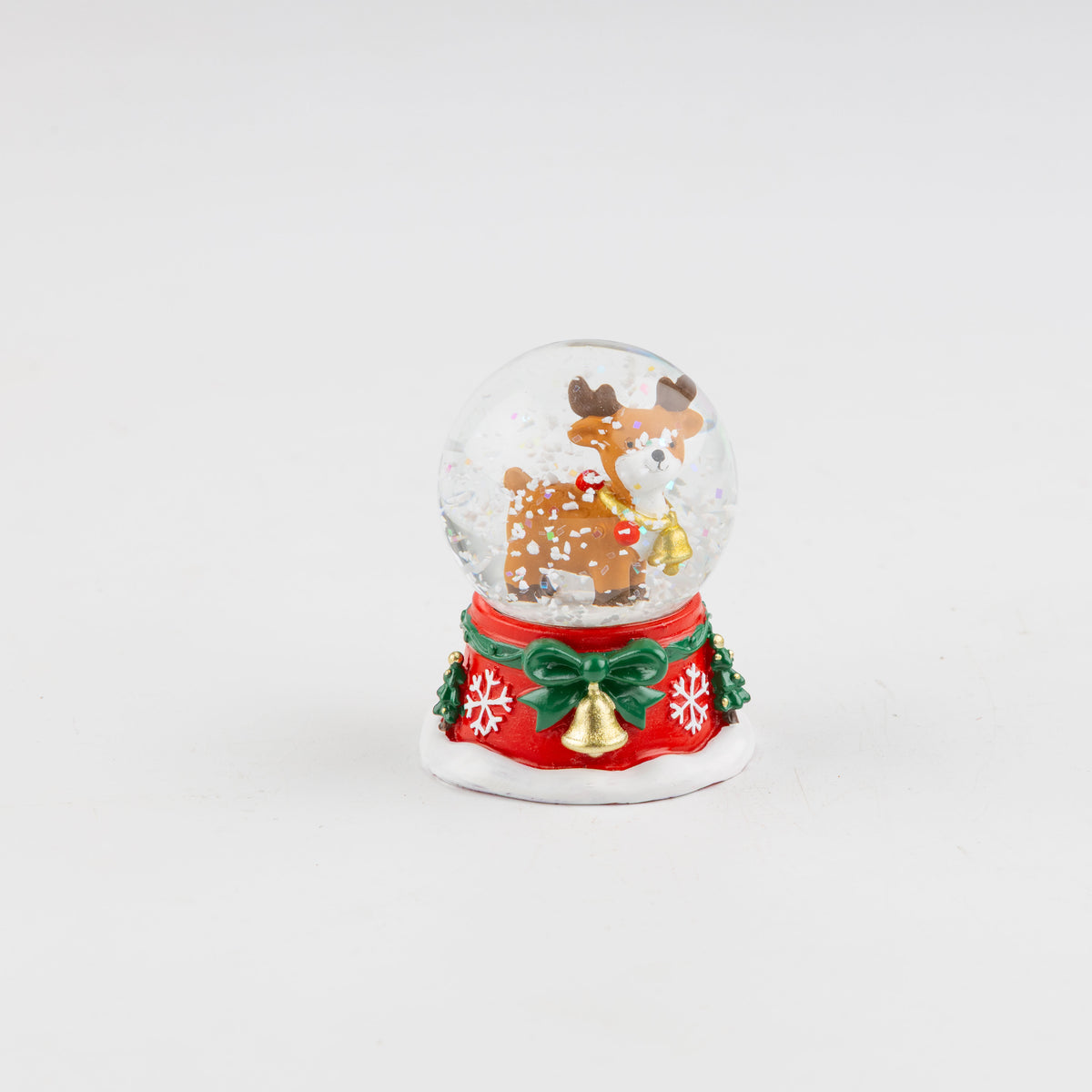 Mini Snow Globe Reindeer