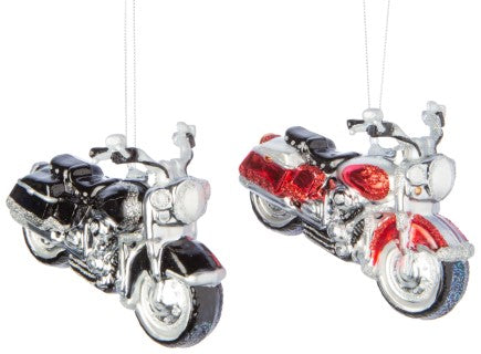 Vintage Motorcycle Ornament