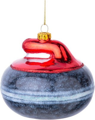 Curling Stone Ornament