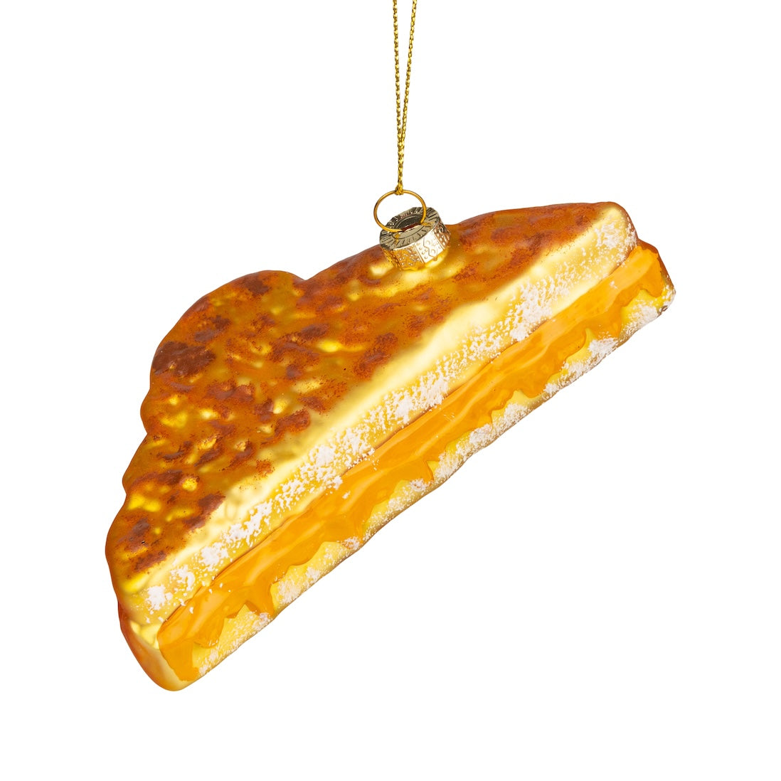 Glass Grilled Cheese Sandwich Ornament
