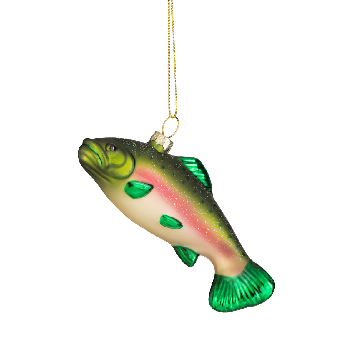 Glass Fish Ornament