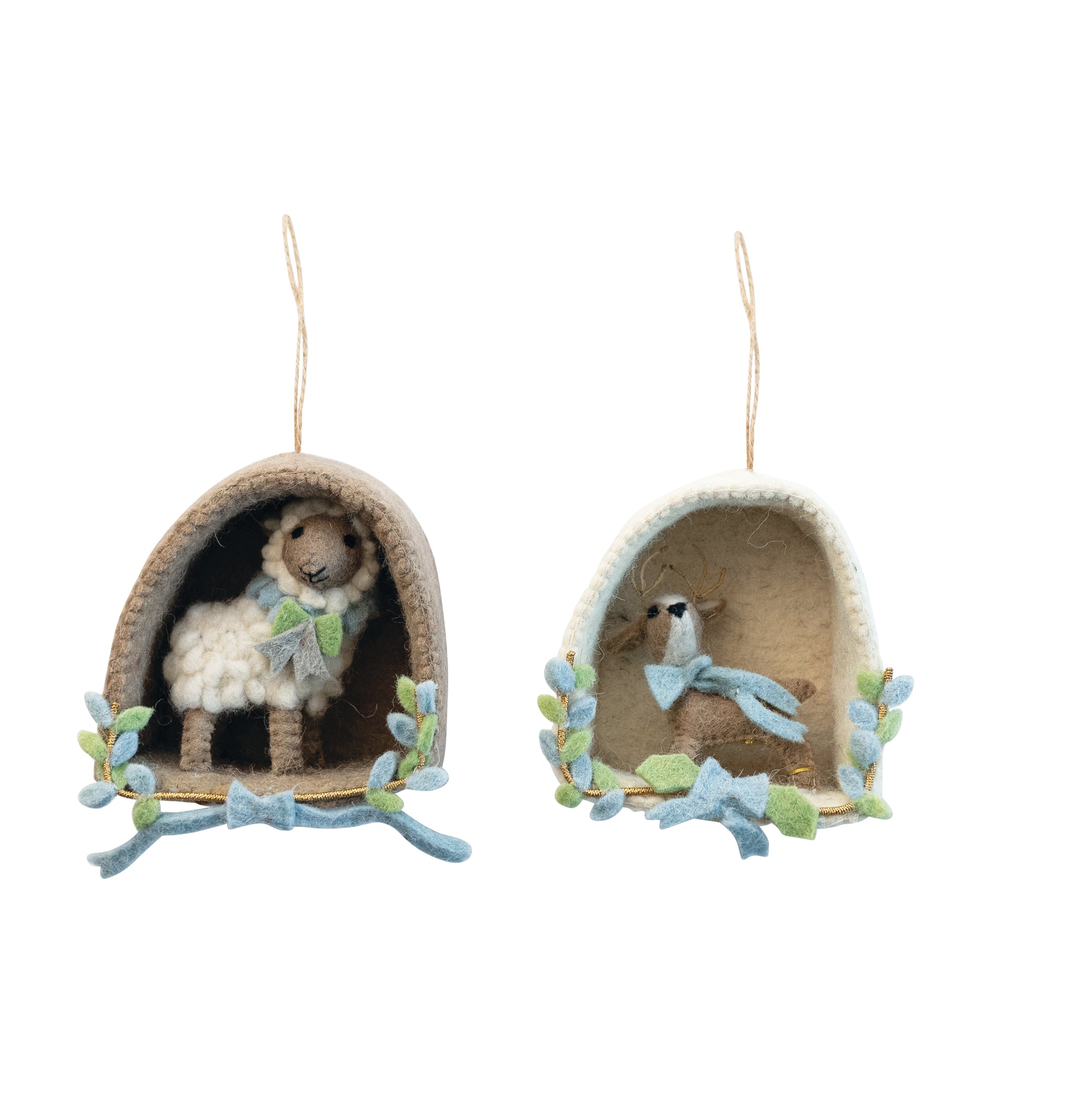 Animal in Hutch Ornament
