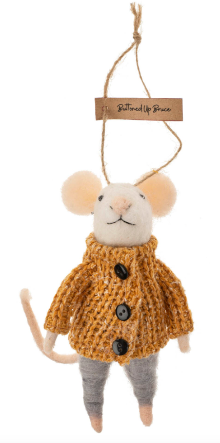 Buttoned Up Bruce Mouse