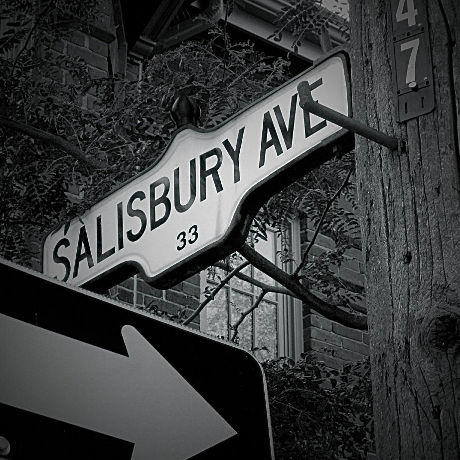 Salisbury Ave- Ceramic Coaster