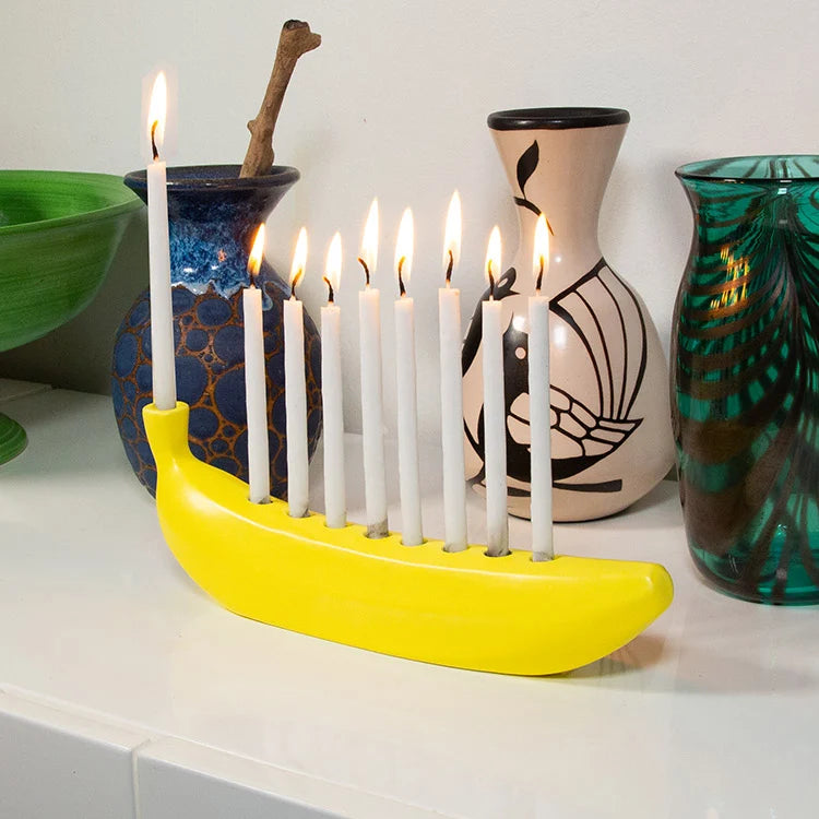 Banorah - Ceramic Menorah