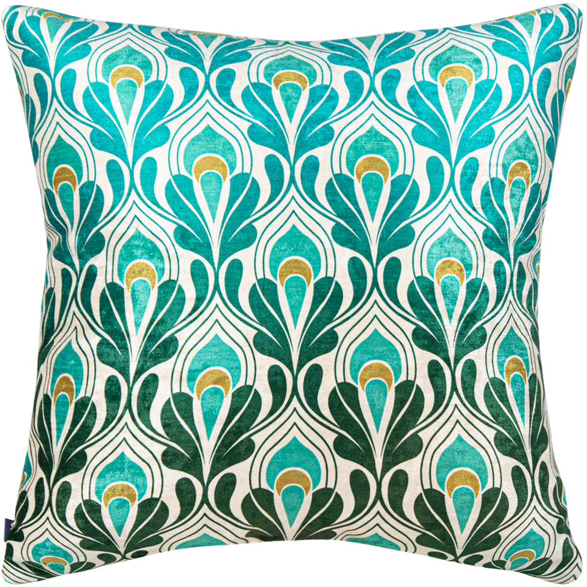 Koi Frog - Muzaluci Velvet Pillow