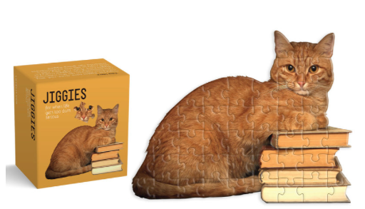 Cat Reader Jiggie Puzzle 81 Piece