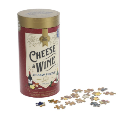 Cheese and Wine 500-Piece Jigsaw Puzzle