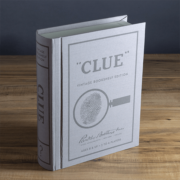 Clue Vintage Bookshelf Game