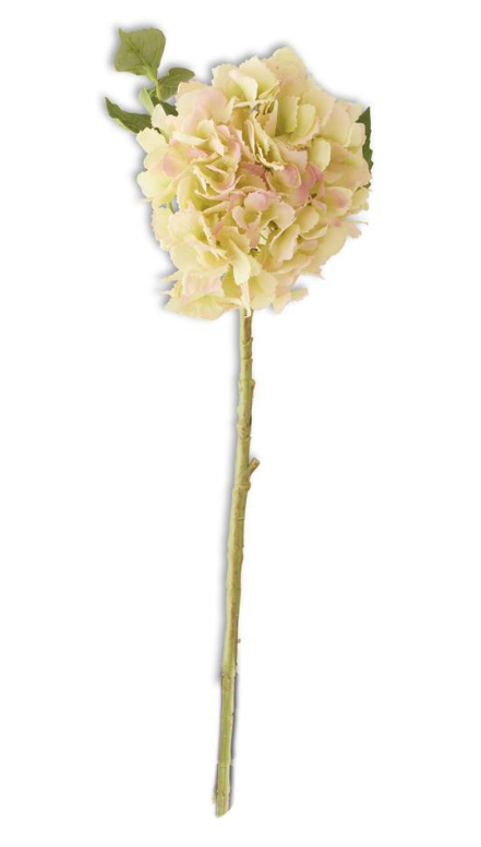 artificial real touch green hydrangea flower