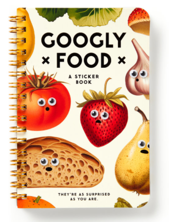 Googly Food Sticker Book