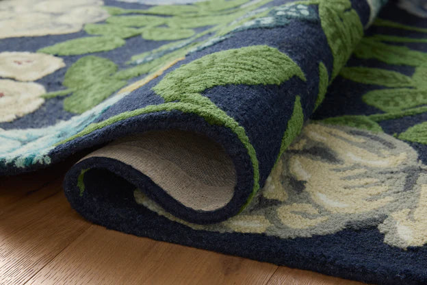 Highgrove Garden Rug (in Mint or Navy)