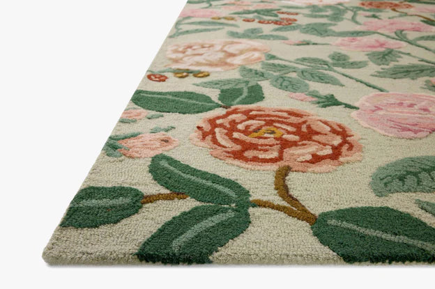 Highgrove Garden Rug (in Mint or Navy)