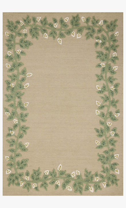 Highgrove Garland Rug (in Blue or Cream)