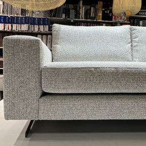custom grey stain resistant sofa 