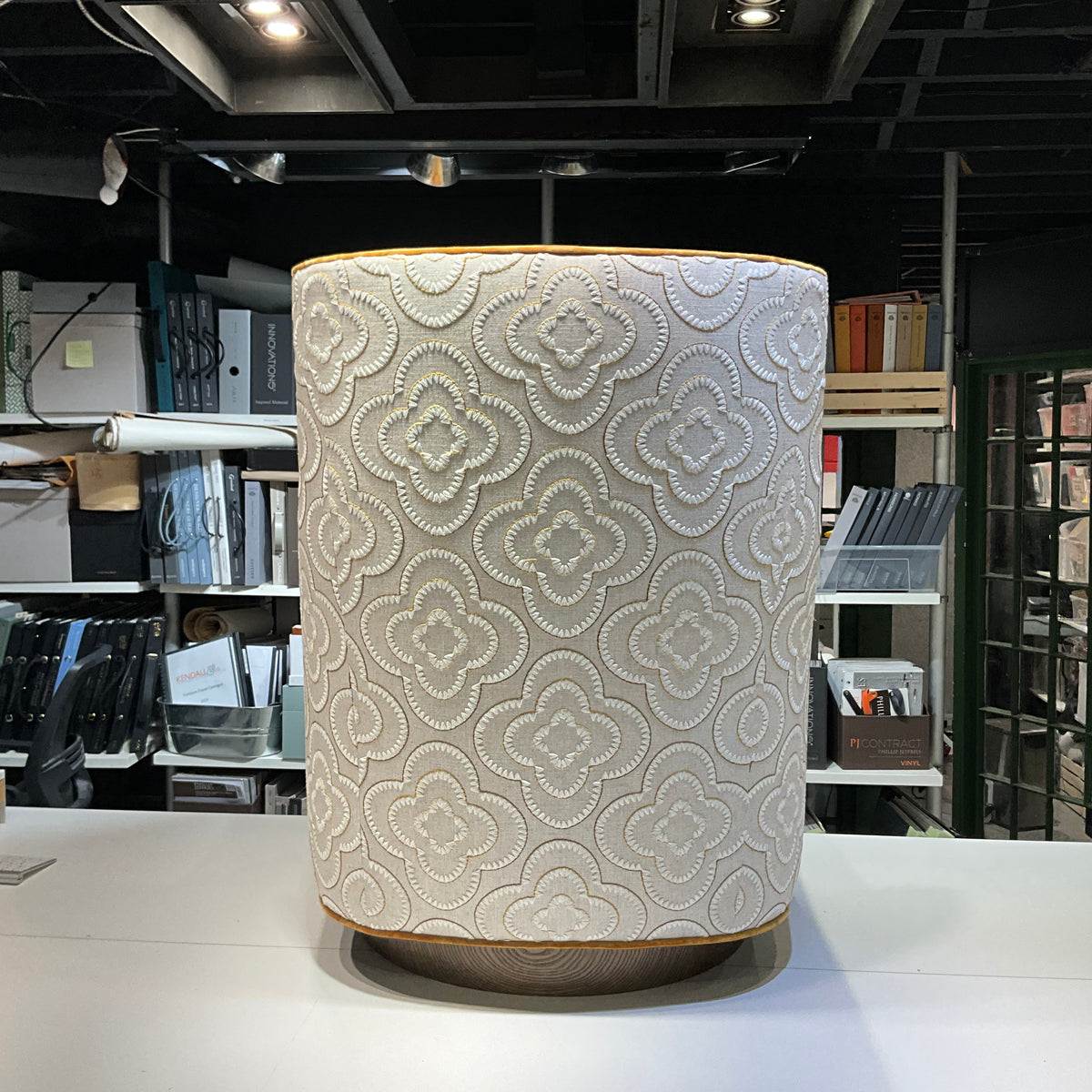 Xavier Swivel Chair with Round Base