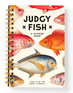 Judgy Fish Sticker Book