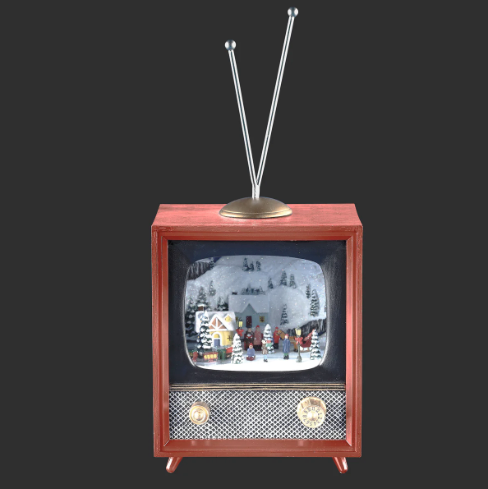 Rotating Train Musical TV