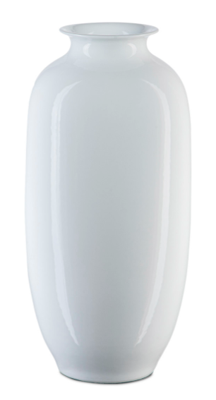 White Modern Vase