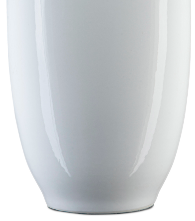 White Modern Vase