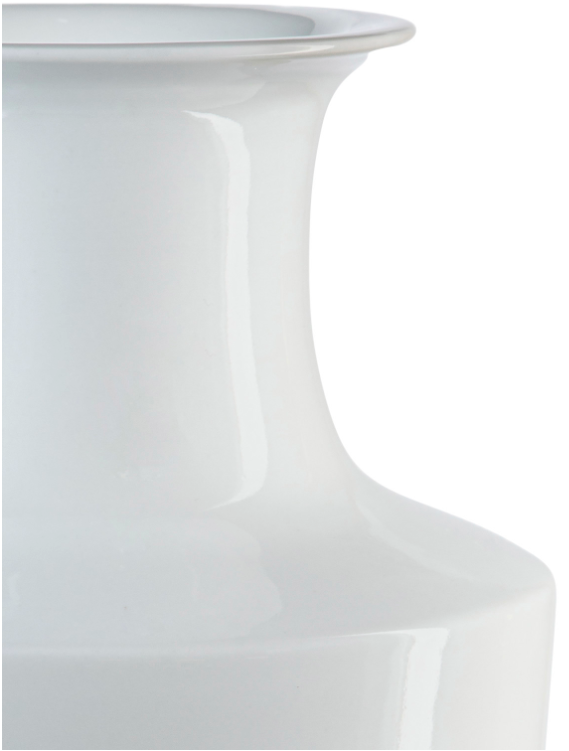 White Modern Shoulder Vase
