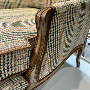 Plaid Bergère Chair