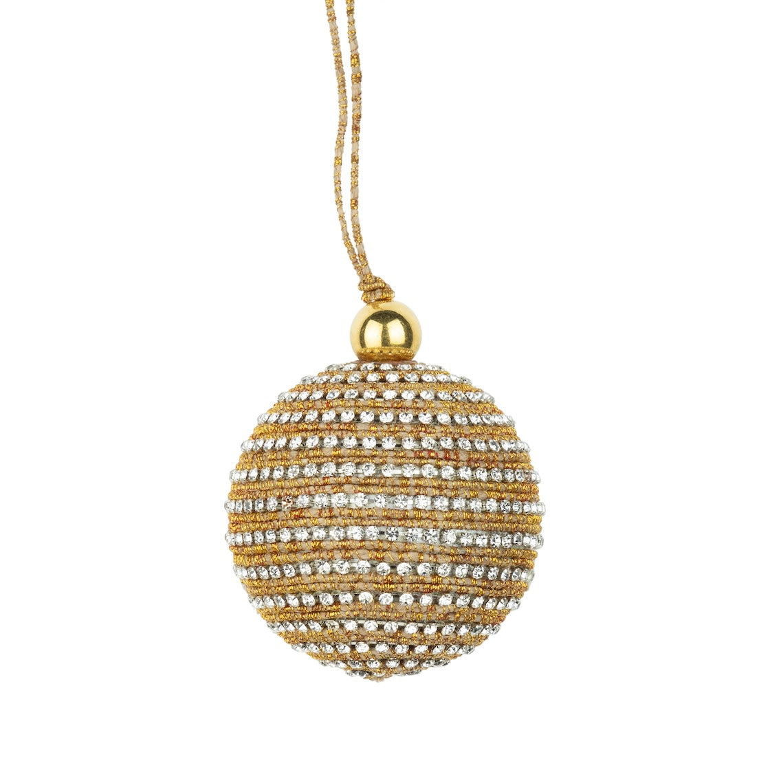 Gold Disco Ornament