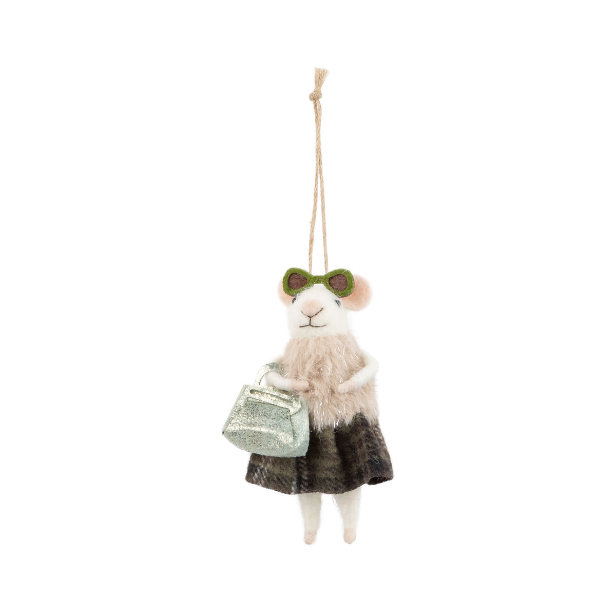 Fashion Mouse Ornament