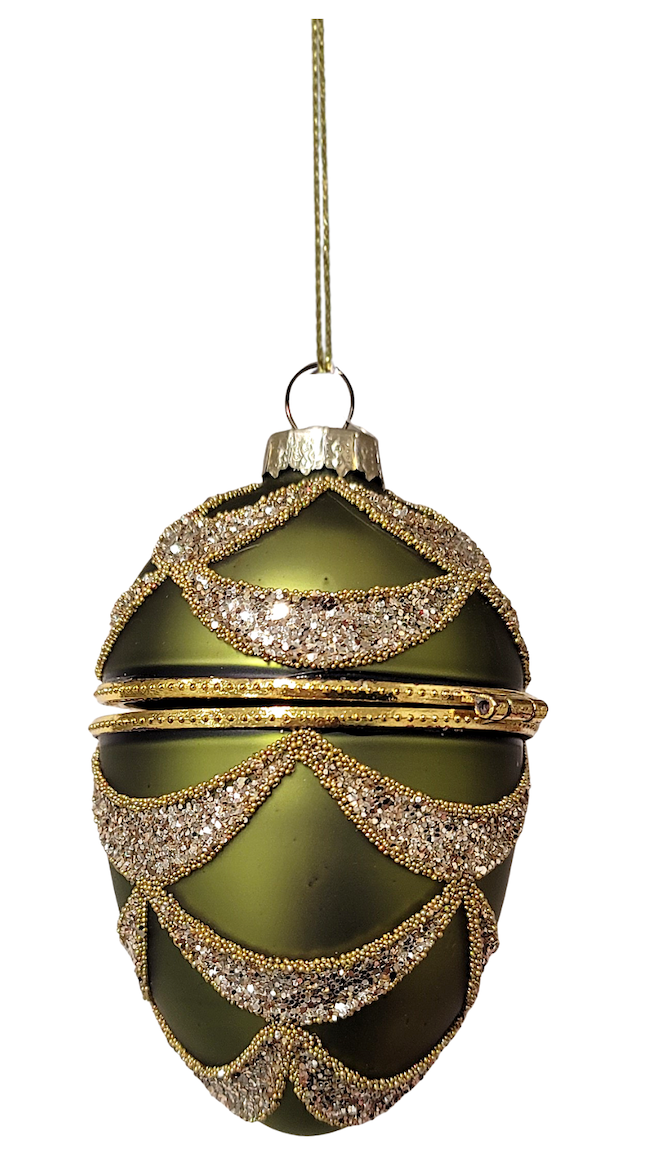 Hinged Egg Ornament