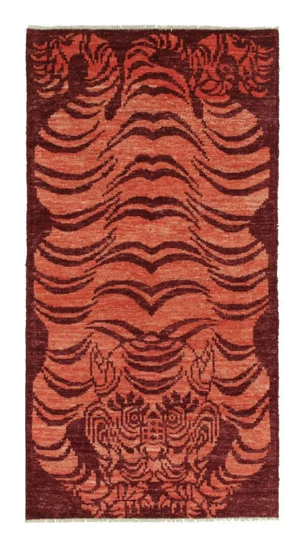 Coral Tiger Rug