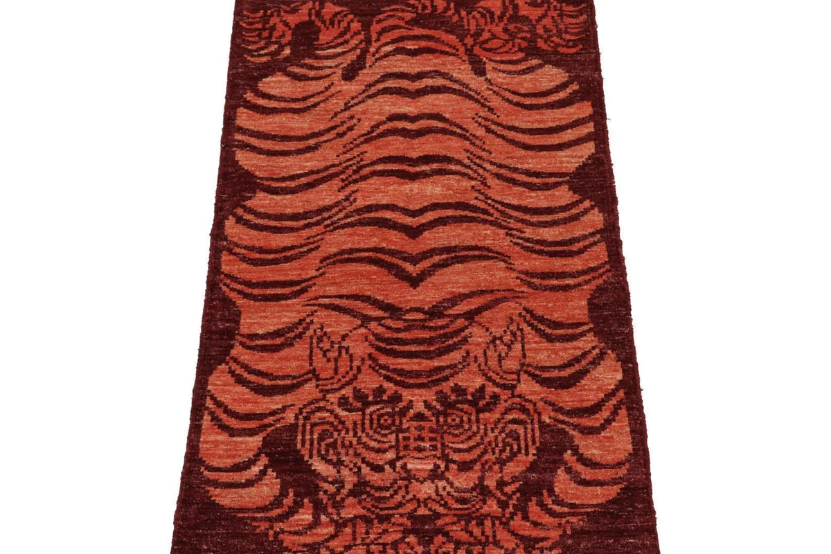 Coral Tiger Rug