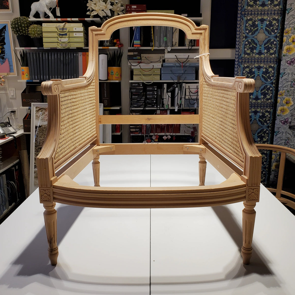 Michael Tiger Cane Chair