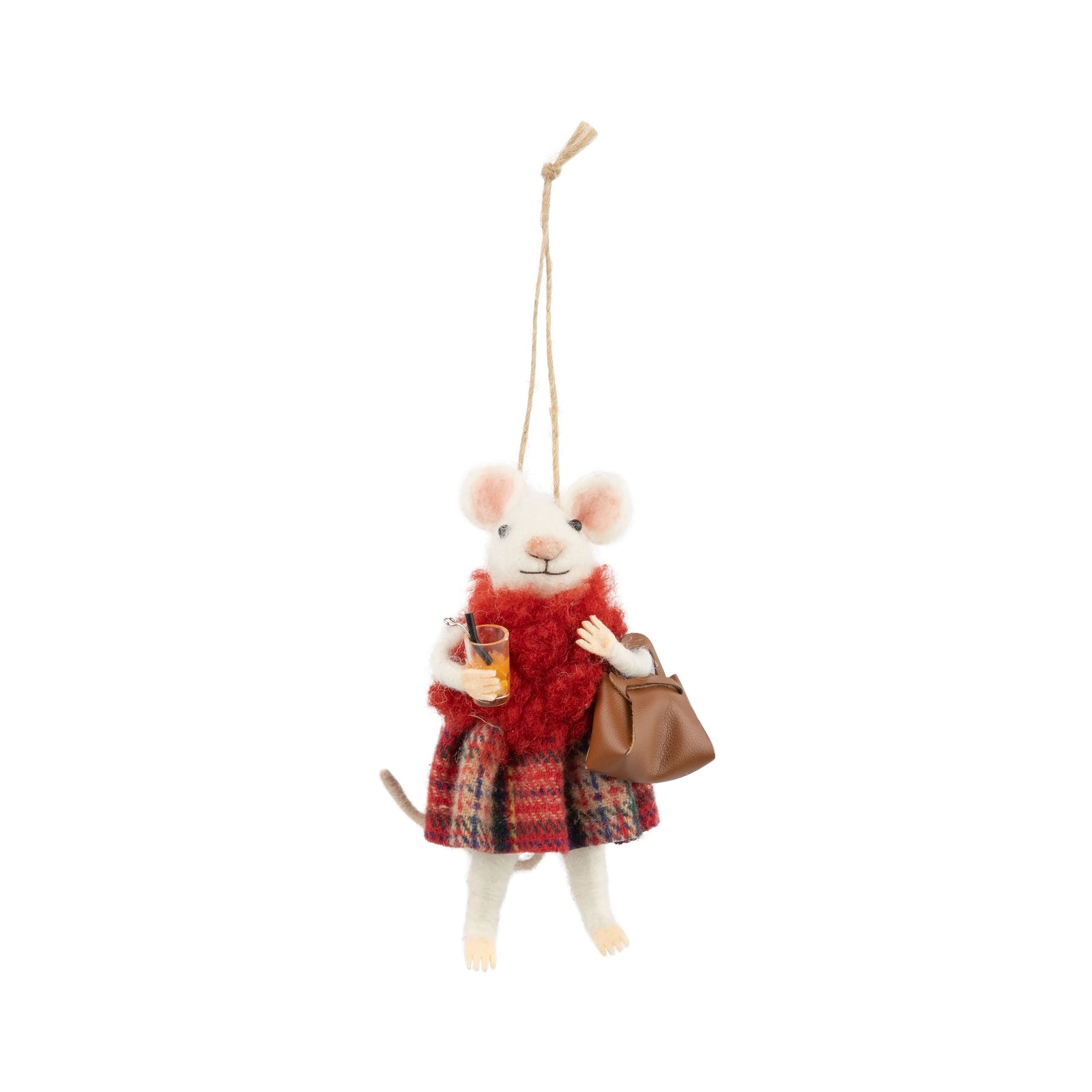 Mimosa Mouse Ornament