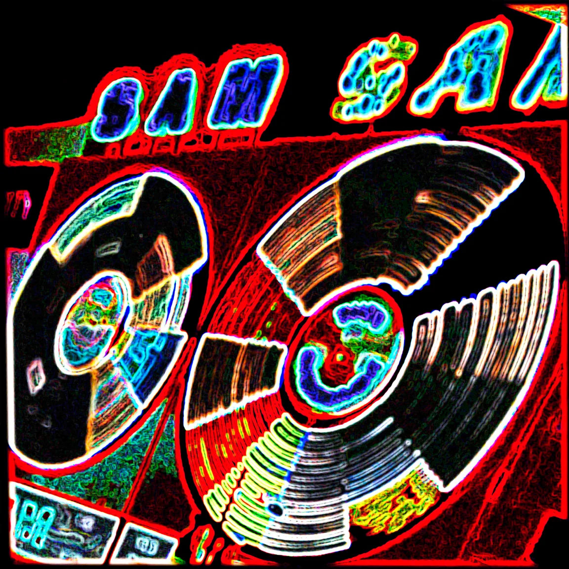 Sam Sam The Record Man Art