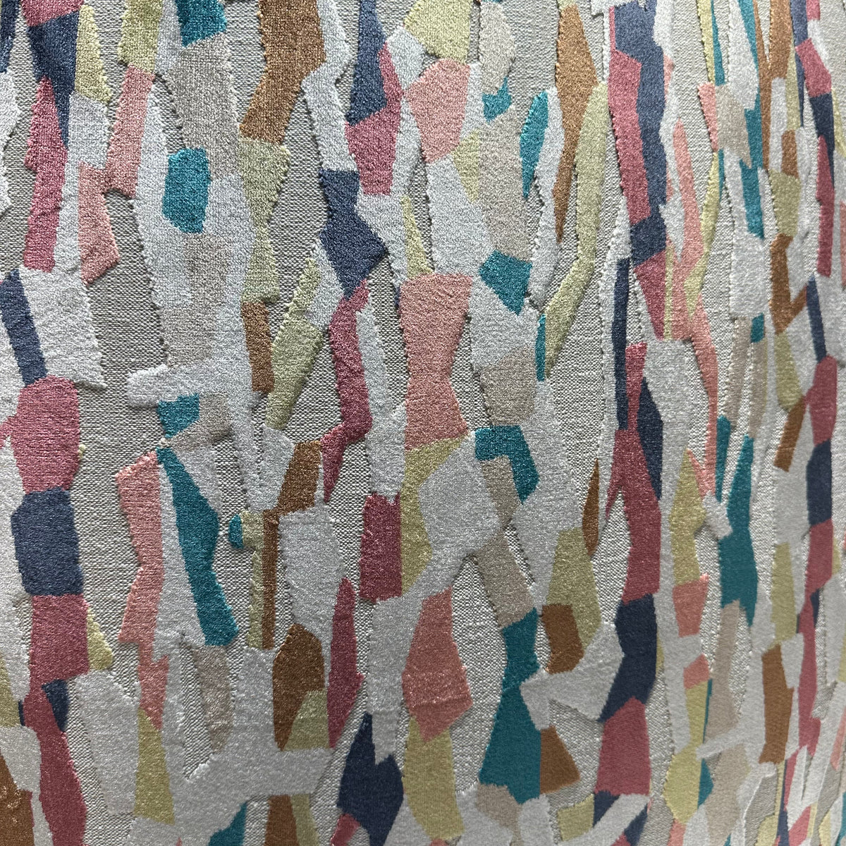 Tofino in Chevron Tweed with Cut Velvet