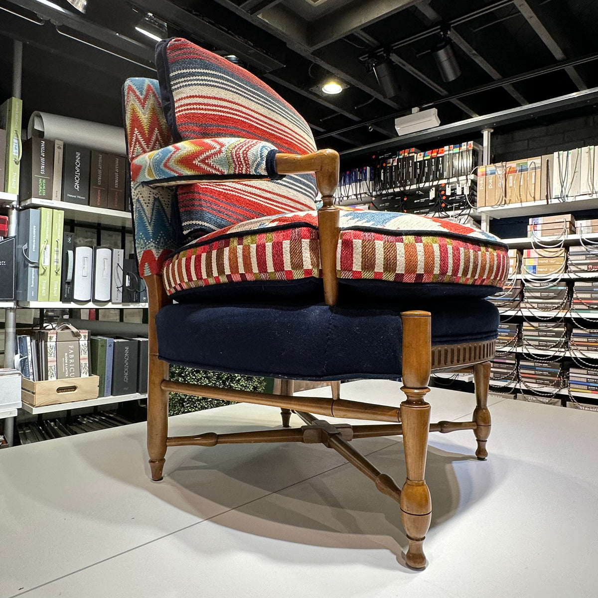 Two-Of-A-Kind Chair & Ottoman Set