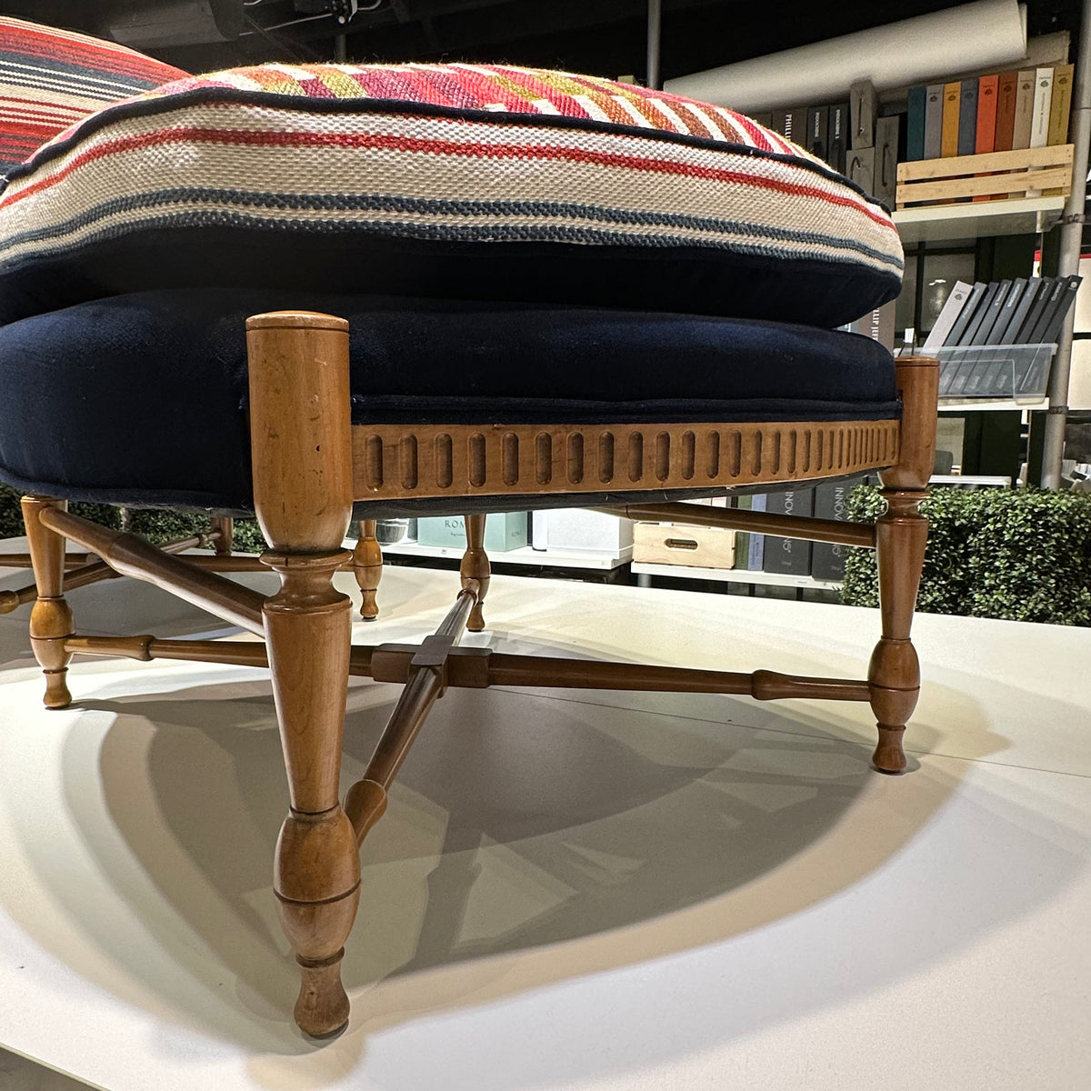 Two-Of-A-Kind Chair & Ottoman Set