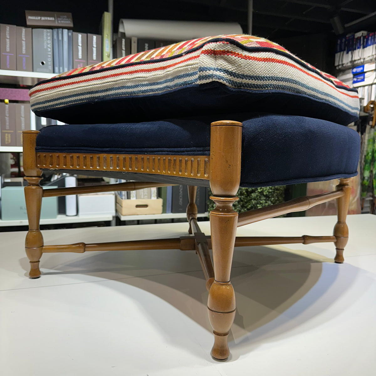 Two-Of-A-Kind Chair & Ottoman Set