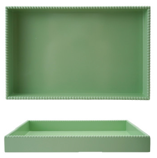 Large Tray with Decorative Edge