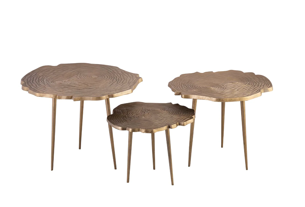 Woodgrain Nesting Tables