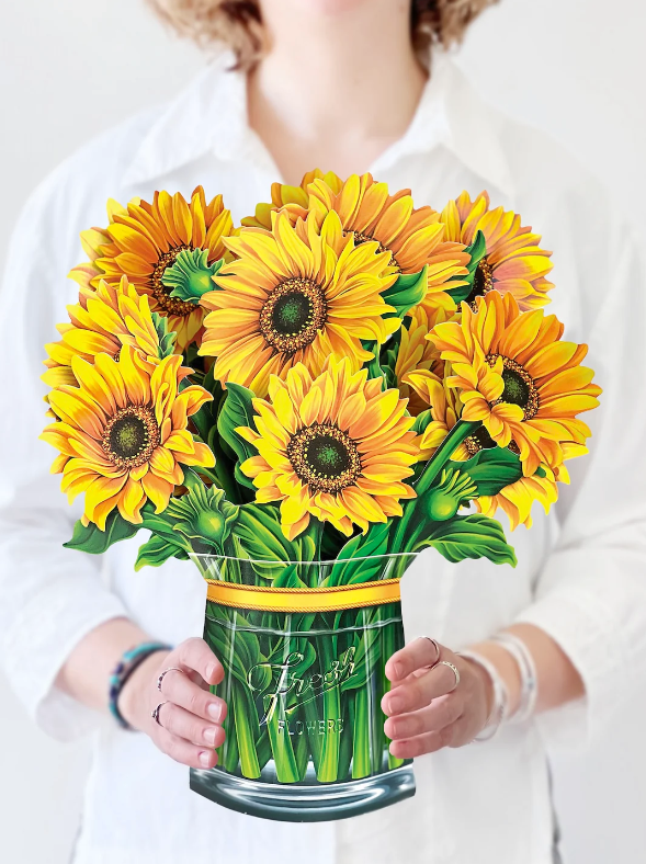 Sunflower Pop-Up Bouquet