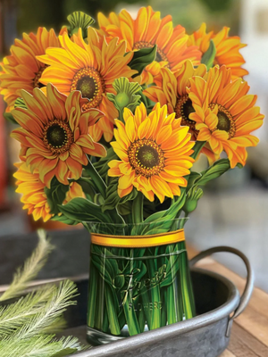 Sunflower Pop-Up Bouquet