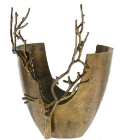 Brass Branch Vase