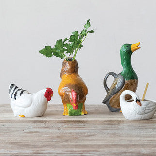 Fowl Vase (2 styles)