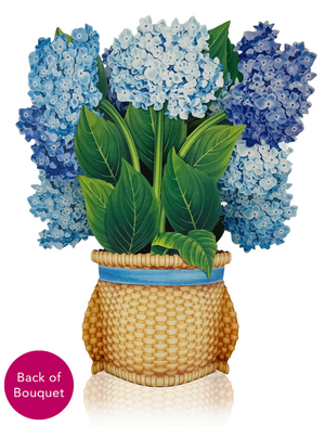 Hydrangeas Pop-Up Bouquet