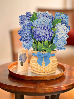 Hydrangeas Pop-Up Bouquet