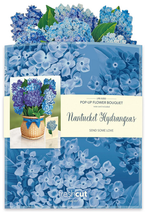 Hydrangeas Pop-Up Bouquet