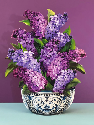 Lilac Pop-Up Bouquet